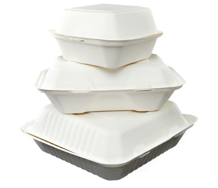 Bagasse Clamshells